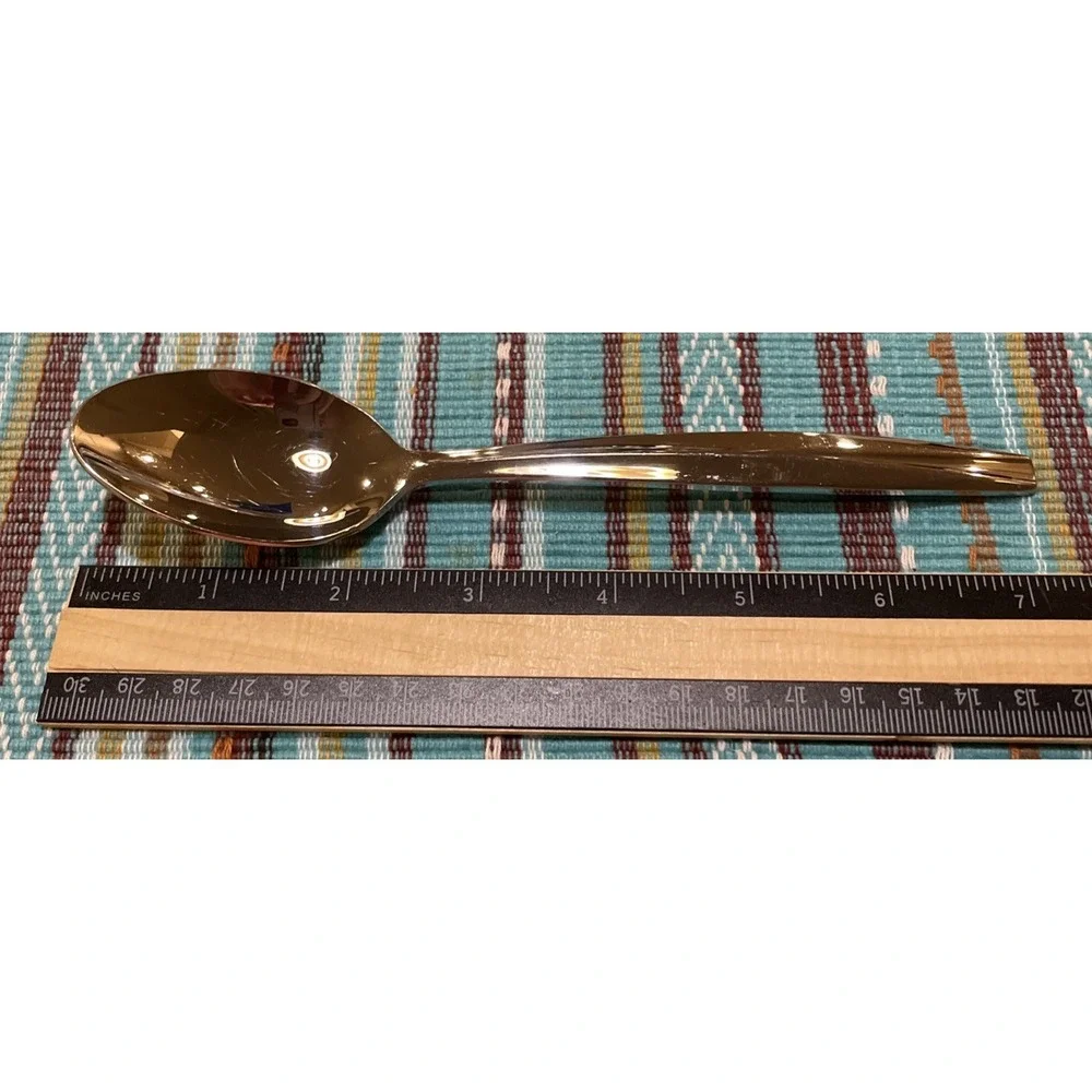 Dansk International Das50 4 Oval Soup Spoons Spoon Stainless Steel 18/10‎